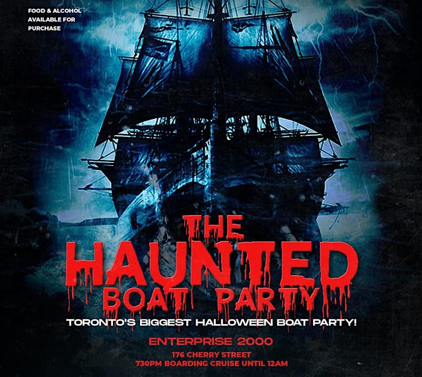 Haunted Boat Party in Toronto 2024